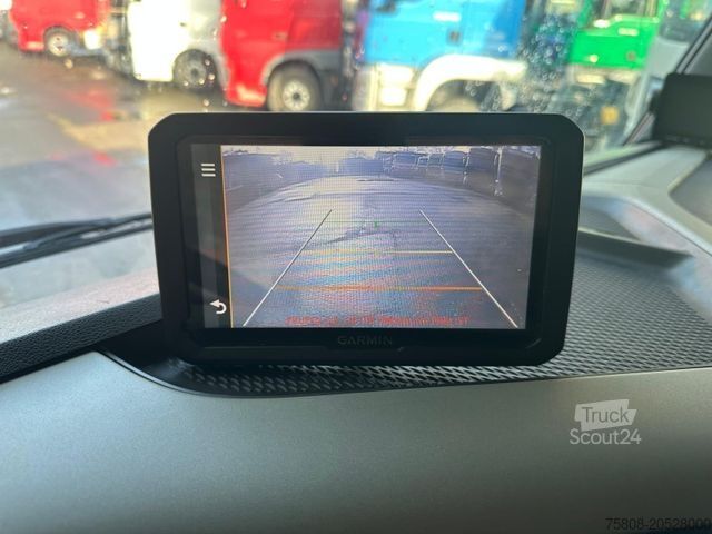 Lastbilmonteret kran VOLVO FM420 Baustoff Hiab XS177 Lift/Lenk UVV Waage