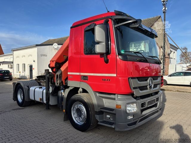 Standard tractor unit MERCEDES-BENZ Actros1841 MP3*KranPalfingerPK22002-EH*FUNK*182h