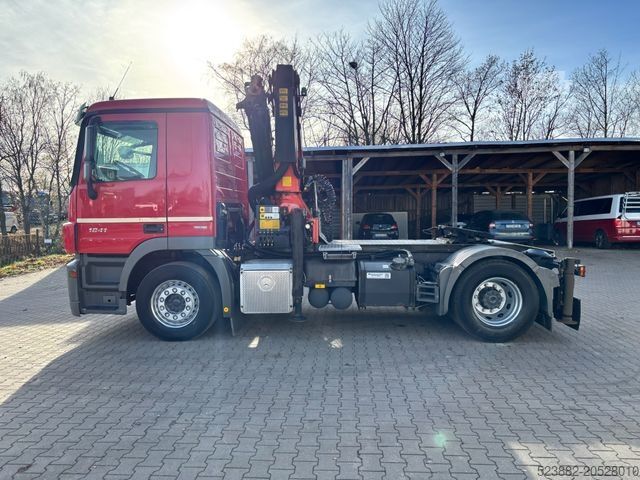Standard tractor unit MERCEDES-BENZ Actros1841 MP3*KranPalfingerPK22002-EH*FUNK*182h
