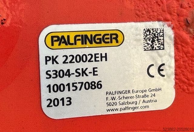 Standard tractor unit MERCEDES-BENZ Actros1841 MP3*KranPalfingerPK22002-EH*FUNK*182h