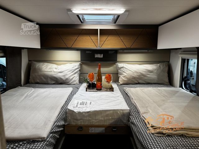 Półzintegrowany kamper LMC Tourer Lift H 660 G GFK RFK LED AGM Ladebooster