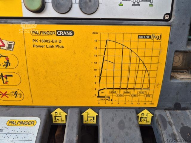 Kipper LKW SCANIA G490 LB6x2*4HNB Palfinger PK 18002-EH D Funk AHK