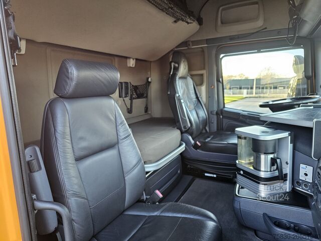 Пренос на обем Scania R410 6x2 / RETARDER + NOOTEBOOM DIEPLADER