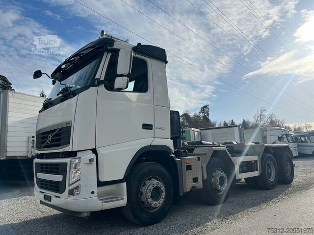 Abrollkipper Volvo FH540  8x4 E5 AHK Retarder Blatt Blatt