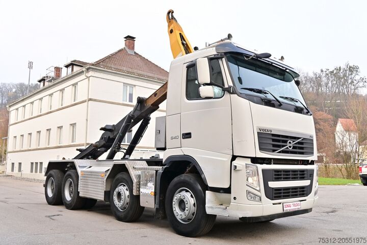 Kroklastbil Volvo FH540 8x4 E5 AHK Retarder Blatt Blatt