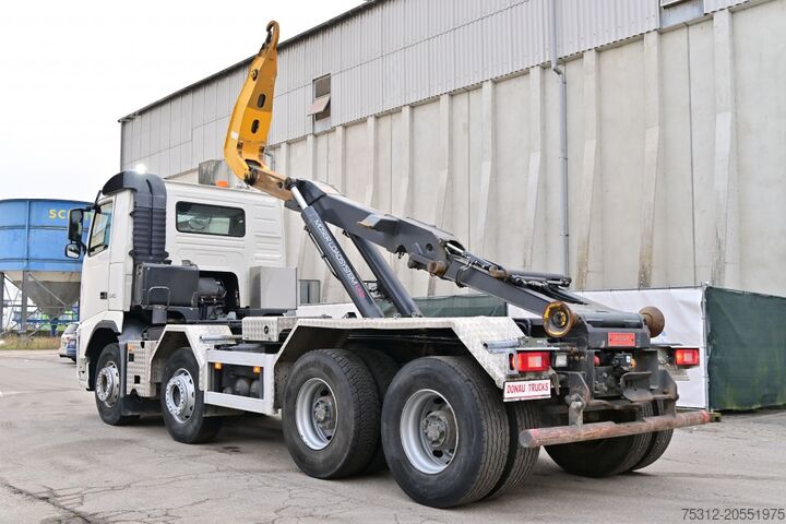 Kroklastbil Volvo FH540 8x4 E5 AHK Retarder Blatt Blatt