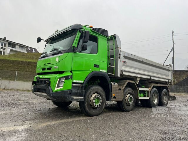Kipper LKW Volvo FMX460  8x4 E6 AHK Blatt Blatt