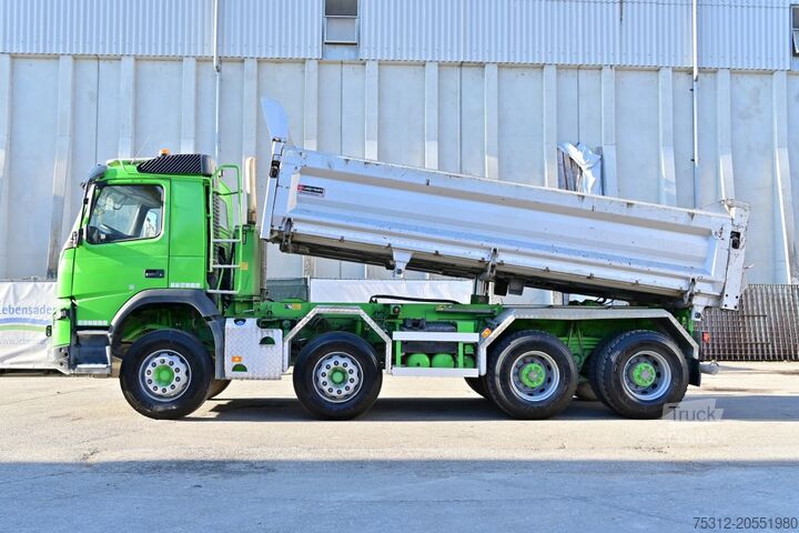Pašizgāzējs kravas automašīna Volvo FMX460 8x4 E6 AHK Blatt Blatt