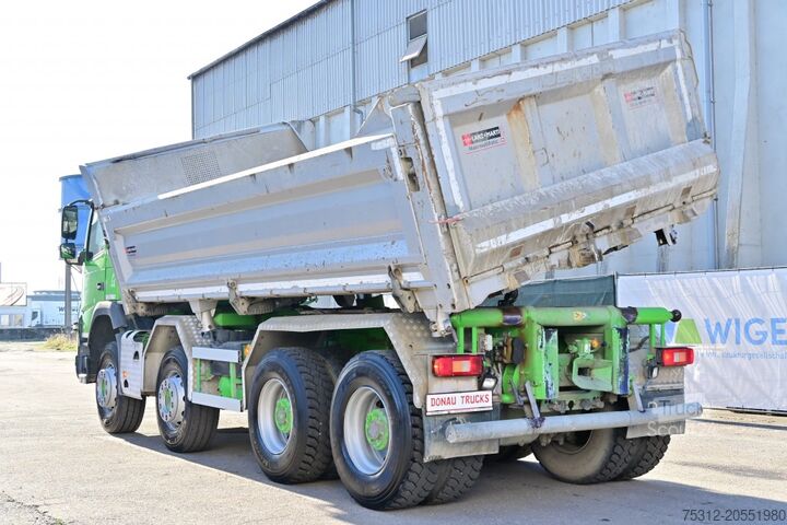 Pašizgāzējs kravas automašīna Volvo FMX460 8x4 E6 AHK Blatt Blatt