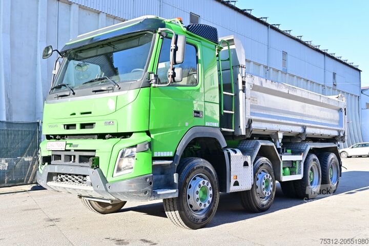 Pašizgāzējs kravas automašīna Volvo FMX460 8x4 E6 AHK Blatt Blatt