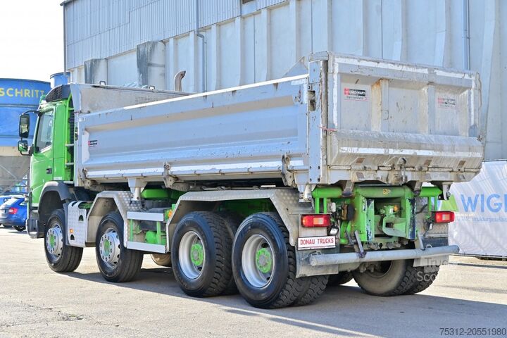 Pašizgāzējs kravas automašīna Volvo FMX460 8x4 E6 AHK Blatt Blatt