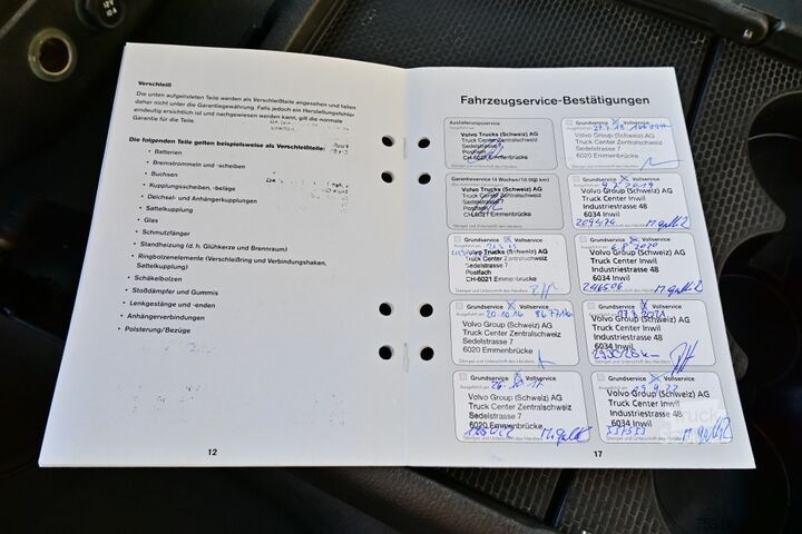 Pašizgāzējs kravas automašīna Volvo FMX460 8x4 E6 AHK Blatt Blatt