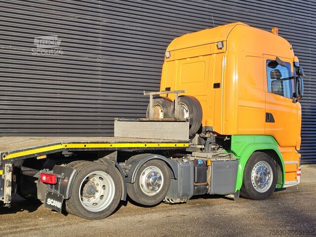 Carregador baixo Scania R410 6x2 / RETARDER + NOOTEBOOM DIEPLADER