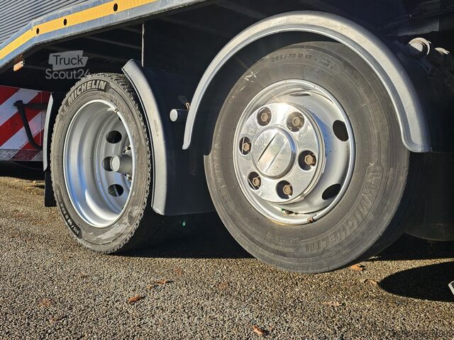 Нисък товарач Scania R410 6x2 / RETARDER + NOOTEBOOM DIEPLADER