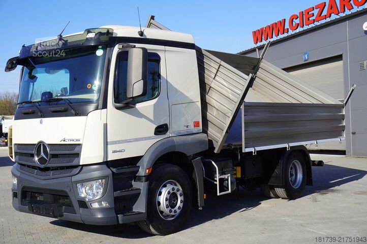 Savivartis Mercedes-Benz Actros 1840 / New 3-side tipper 10 EPAL