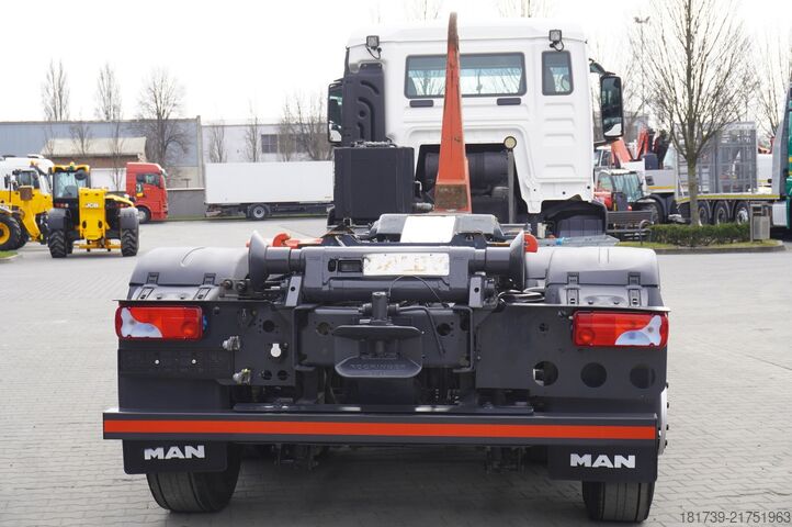 Emelőhorgos MAN TGS 26.440 6x2 E6/ Dalby hooklift 21 t