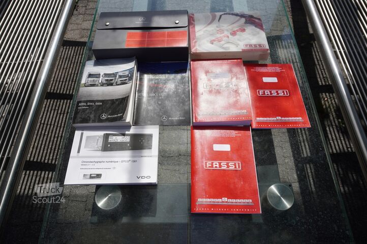 Trojstranný sklápač Mercedes-Benz Arocs 2636 / 6x4 / HDS Fassi / 3-Way Tip