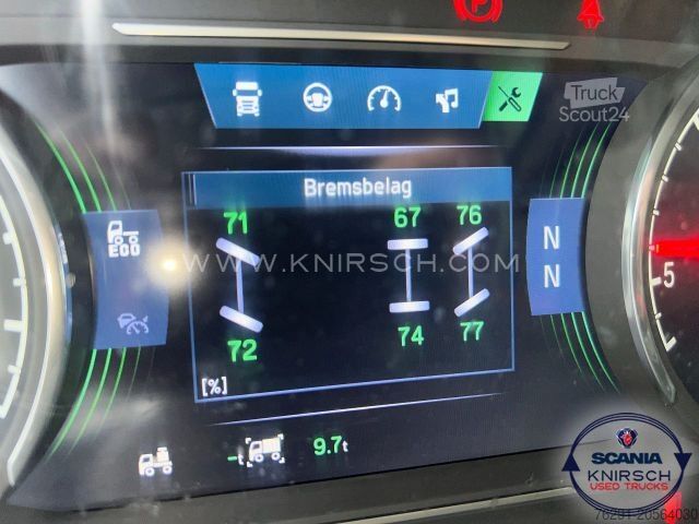 Camion porte-caisses amovibles SCANIA R 450 B6x2*4NB