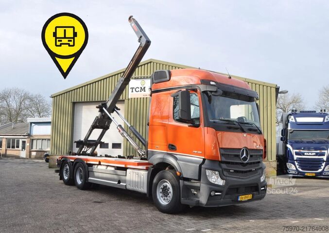 Система крюкових кронштейнів Mercedes-Benz Actros 2845 6X2 HIAB MultiLift HAAKARM