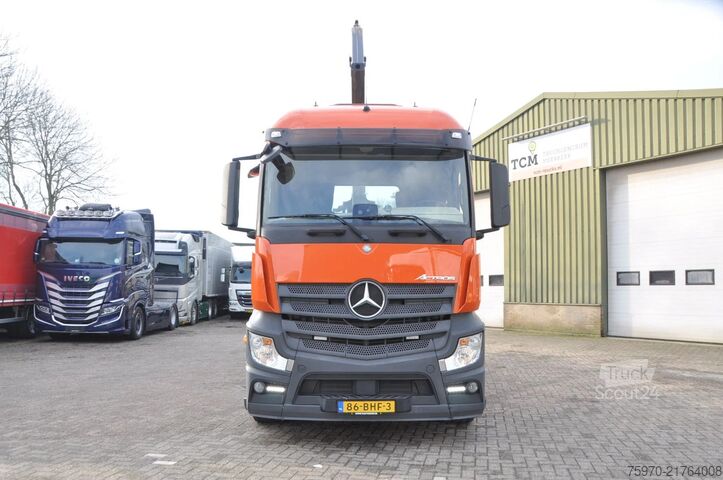 Система крюкових кронштейнів Mercedes-Benz Actros 2845 6X2 HIAB MultiLift HAAKARM