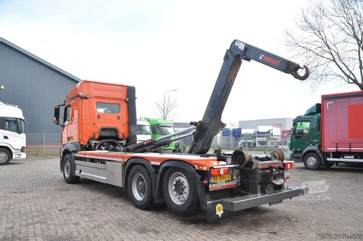 Система крюкових кронштейнів Mercedes-Benz Actros 2845 6X2 HIAB MultiLift HAAKARM