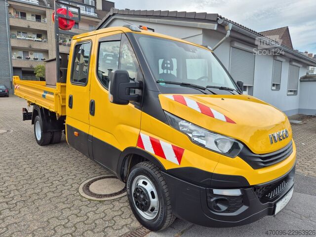 Tre-vejs tippevogn IVECO Daily Doka 50C*Kipper*Standheizung*AHK*