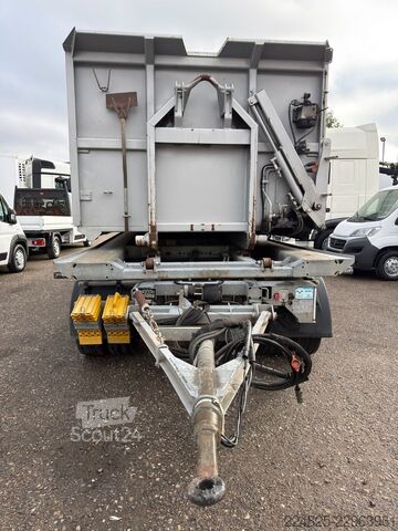 Prikolica sa kiper sistemom (roll-off prikolica)  GFÖLLNER CONTAINER KIPPER + MEILLER HARDOX MULDE