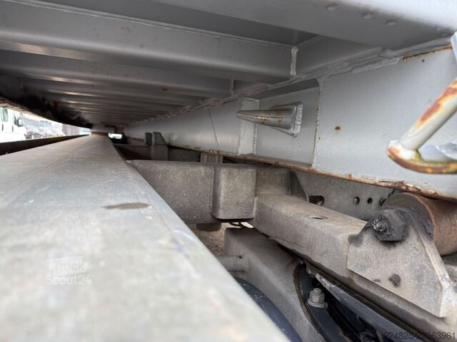Prikolica sa kiper sistemom (roll-off prikolica)  GFÖLLNER CONTAINER KIPPER + MEILLER HARDOX MULDE