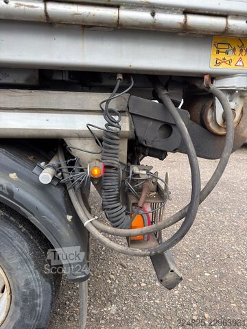 Prikolica sa kiper sistemom (roll-off prikolica)  GFÖLLNER CONTAINER KIPPER + MEILLER HARDOX MULDE