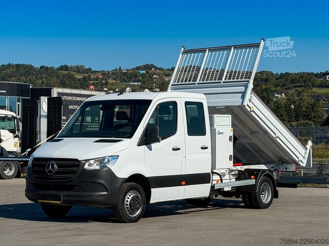 Savitarnos furgonas MERCEDES-BENZ Sprinter 514 CDI Kipper * Doppel Kabine!
