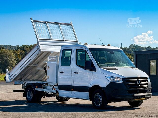 Savitarnos furgonas MERCEDES-BENZ Sprinter 514 CDI Kipper * Doppel Kabine!