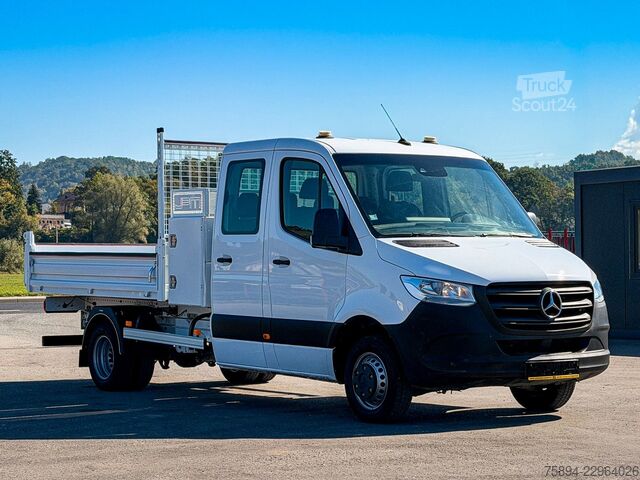 Savitarnos furgonas MERCEDES-BENZ Sprinter 514 CDI Kipper * Doppel Kabine!