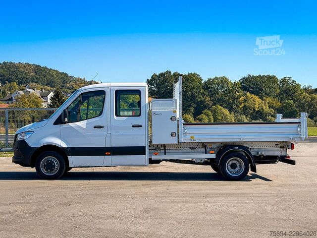 Savitarnos furgonas MERCEDES-BENZ Sprinter 514 CDI Kipper * Doppel Kabine!