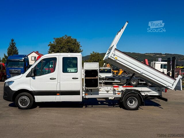 Savitarnos furgonas MERCEDES-BENZ Sprinter 514 CDI Kipper * Doppel Kabine!