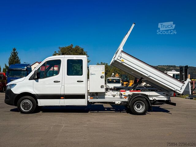Savitarnos furgonas MERCEDES-BENZ Sprinter 514 CDI Kipper * Doppel Kabine!