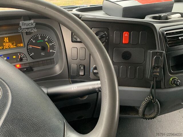 Autocamion transport băuturi MERCEDES-BENZ Atego 916 816L_ 5m kurz_ Klima_ Bordwände_ Türen