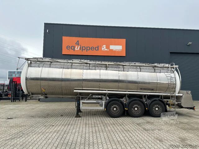 Citerne alimentaire Feldbinder LEVENSMIDDELEN / FOOD / LEBENSMITTEL / 33.500L ...