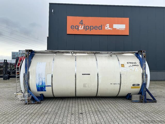 Posoda za rezervoar Van Hool 20FT SWAPBODY 30.900L, UN PORTABLE T11, 5Y insp...