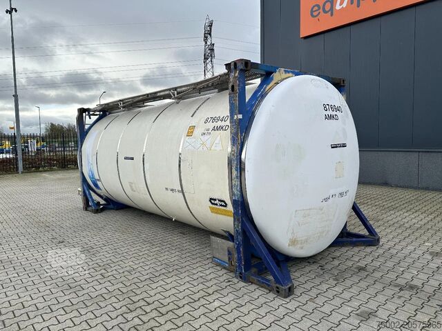 Contentor-cisterna Van Hool 20FT SWAPBODY 30.900L, UN PORTABLE T11, 5Y insp...