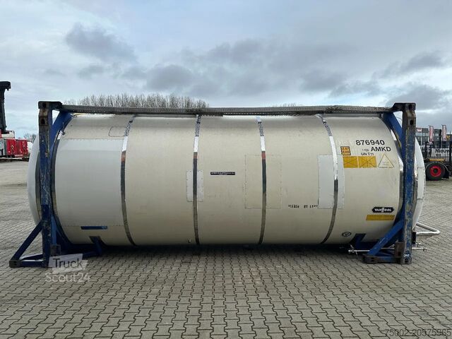 Posoda za rezervoar Van Hool 20FT SWAPBODY 30.900L, UN PORTABLE T11, 5Y insp...