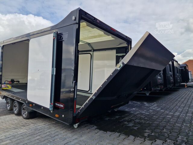 Remolque portacoches Brian James Trailers RT 7 397-5523 black Race Ramp verfügbar