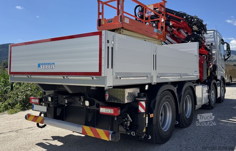 Kamyon vinci Volvo Hiab Palfinger Fassi F1450-8 JIB-6