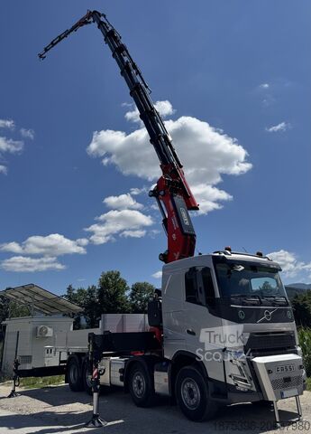Macara pentru camion Volvo Hiab Palfinger Fassi F1450-8 JIB-6