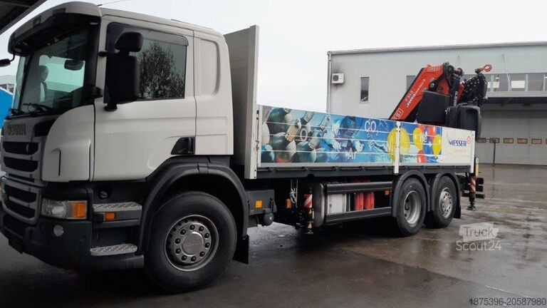 Grue mobile Volvo Hiab Palfinger Fassi F1450-8 JIB-6