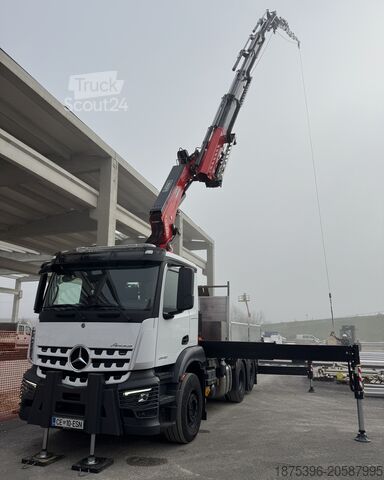 Grue mobile Volvo SZM Hiab Palfinger Fassi F1750-8 JIB-6