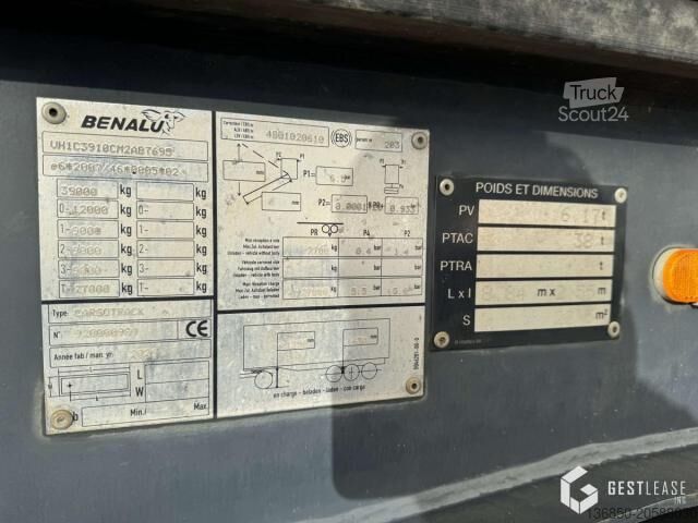 Kipper Auflieger  C39 CARGOTRACK V2