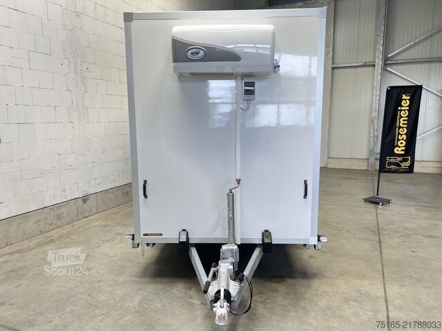 Reboques frigoríficos e reboques de ultracongelação Rosemeier ER Cool 3.7 2 Räume Seitentür Kühlanhänger