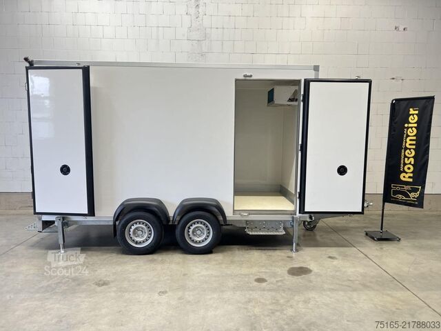 Reboques frigoríficos e reboques de ultracongelação Rosemeier ER Cool 3.7 2 Räume Seitentür Kühlanhänger