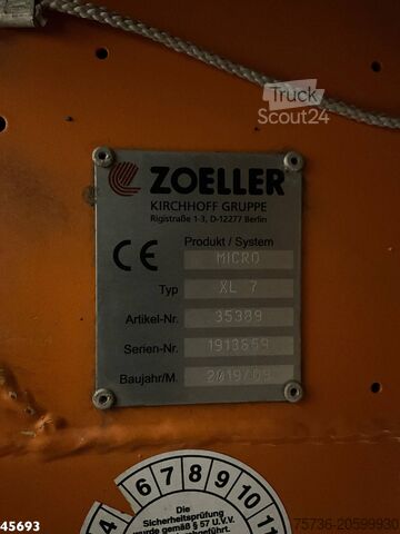 Vehículo de recogida de basuras Fuso Canter 9C18 Euro 6 Zoeller 7m³ Just 176.158 km!