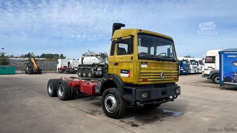 Șasiu cu cabină Renault G 340 MAXTER (LAMES / GRAND PONT / BIG AXLE / S...